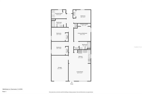 House in Clearwater, Florida 4 bedrooms, 136.47 sq.m. № 2416787 - photo 10