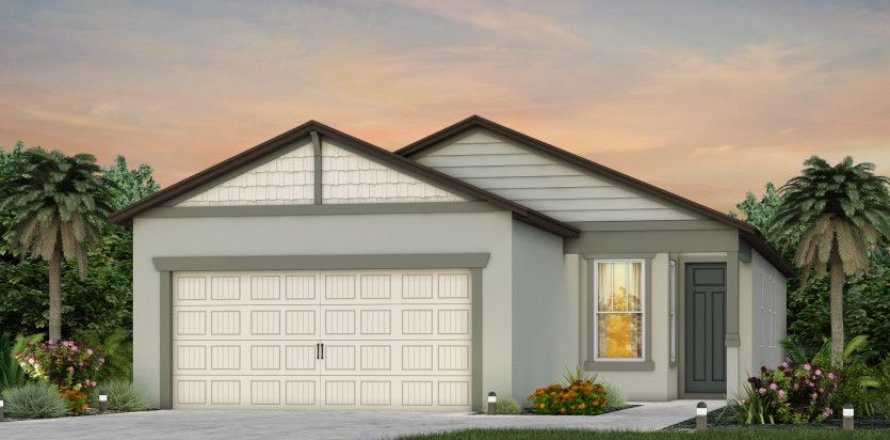 House in Arden Preserve by Pulte Homes in Land O' Lakes, Florida 2 bedrooms, 133 sq.m. № 412578