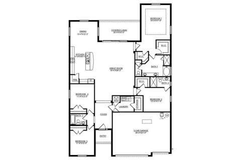 House in Newberry, Florida 4 bedrooms, 228.54 sq.m. № 2109809 - photo 19