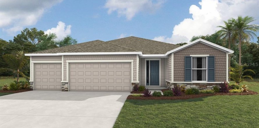 House in Newberry, Florida 4 bedrooms, 228.54 sq.m. № 2109809
