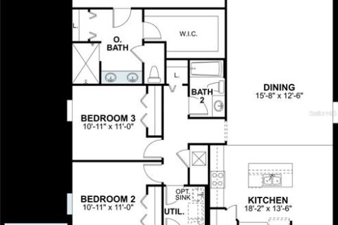 Villa ou maison à vendre à Lakeland, Floride: 3 chambres, 206.52 m2 № 2436789 - photo 2