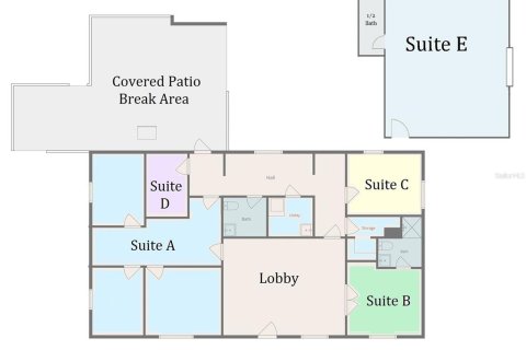 Immobilier commercial à louer à Port Richey, Floride: 183.11 m2 № 2401053 - photo 2