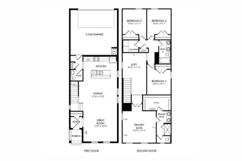 House in Winter Garden, Florida 4 bedrooms, 196.4 sq.m. № 1822484 - photo 1