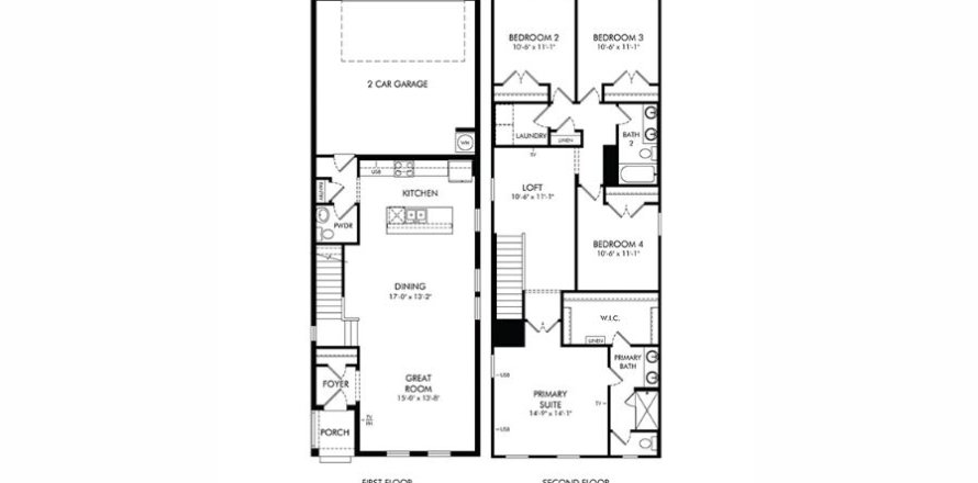 House in Winter Garden, Florida 4 bedrooms, 196.4 sq.m. № 1822484