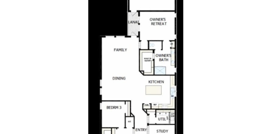 House in Persimmon Park - Cottage Series in Wesley Chapel, Florida 3 rooms, 186 sq.m. № 364497