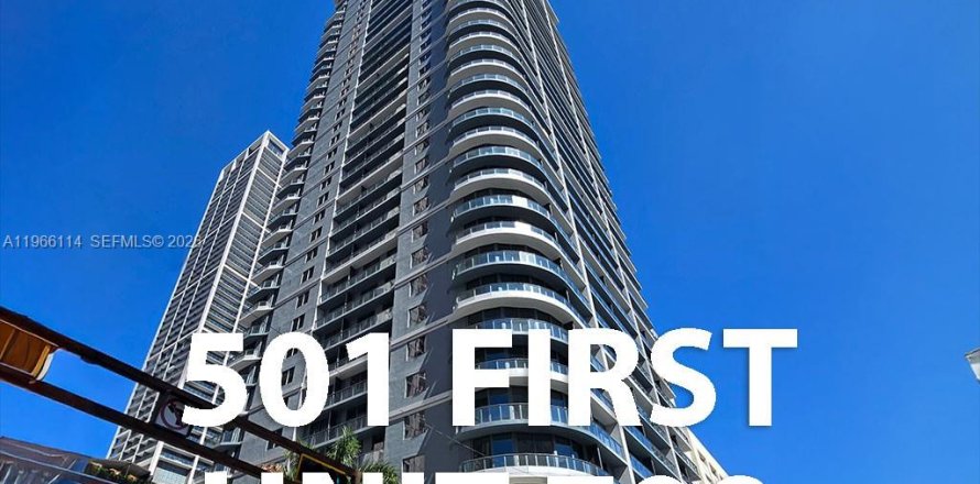 Studio à Condo à Miami, Floride  № 2052965