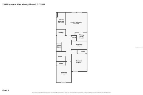 Touwnhouse à louer à Wesley Chapel, Floride: 3 chambres, 127.55 m2 № 2361259 - photo 28