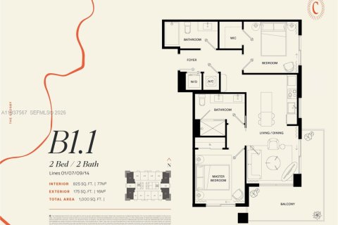 Copropriété à vendre à Miami, Floride: 2 chambres, 76.64 m2 № 2001154 - photo 22