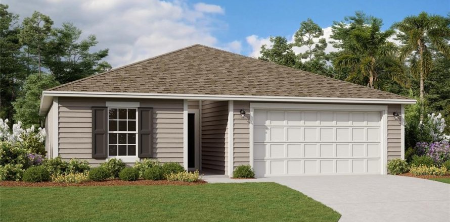 House in Jacksonville, Florida 3 bedrooms, 121.52 sq.m. № 1778795