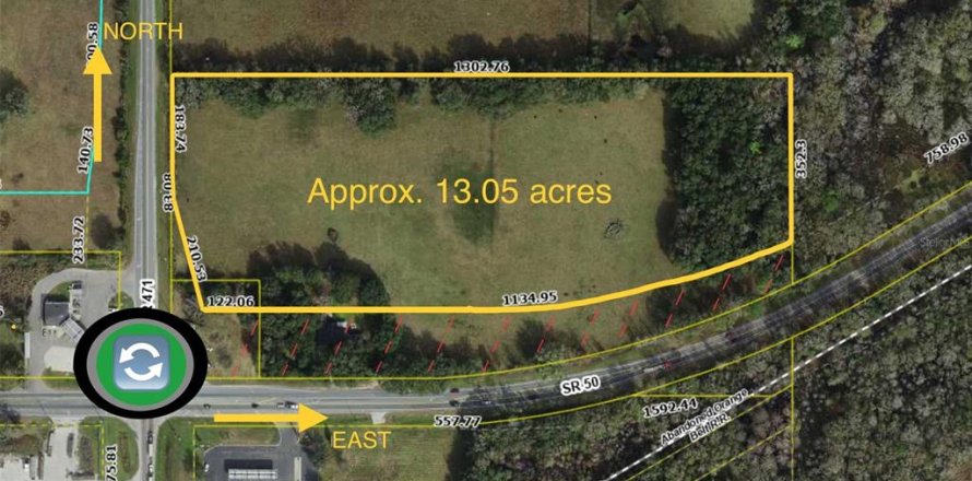 Land in Webster, Florida № 1087881