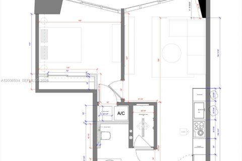 Condo in Miami, Florida, 1 bedroom  № 2087213 - photo 27