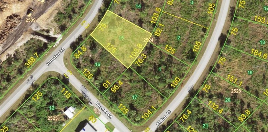 Land in Port Charlotte, Florida № 2158981