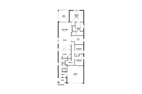 House floor plan «177SQM», 3 bedrooms in THE PRESERVE AT LA PALOMA