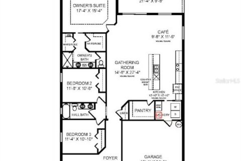 House in Ocala, Florida 3 bedrooms, 186.27 sq.m. № 1914371 - photo 2
