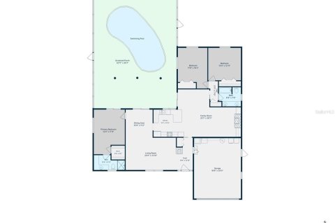 Купить виллу или дом в Аполло-Бич, Флорида 5 комнат, 179.3м2, № 2236173 - фото 16