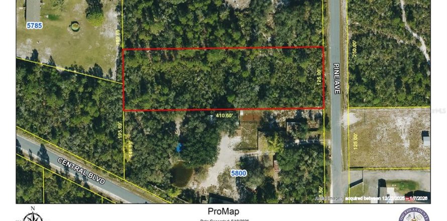 Terreno en Okeechobee, Florida № 2096858
