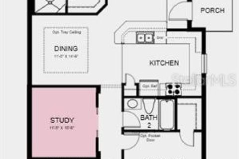 House in Winter Garden, Florida 2 bedrooms, 140.75 sq.m. № 2236033 - photo 10