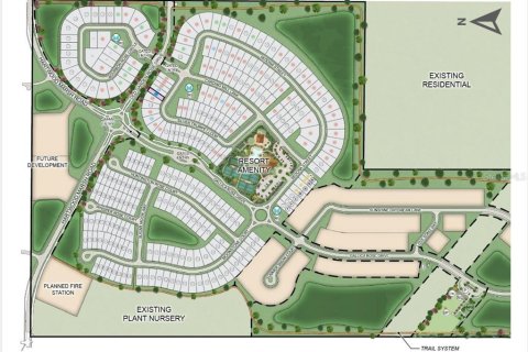 House in Winter Garden, Florida 2 bedrooms, 140.75 sq.m. № 2236033 - photo 11