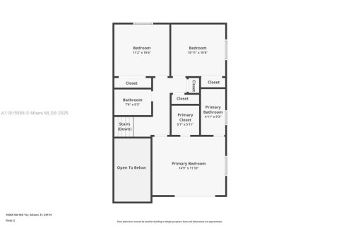 Touwnhouse à louer à Miami, Floride: 3 chambres, 168.62 m2 № 1971435 - photo 28
