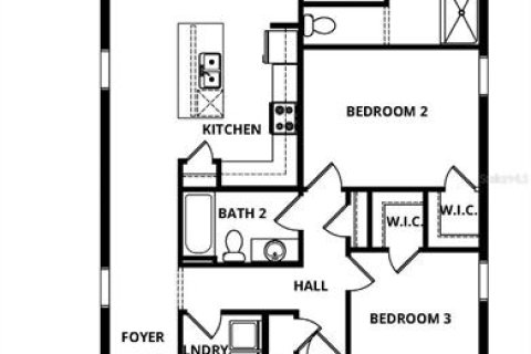 House in Lake Alfred, Florida 3 bedrooms, 135.54 sq.m. № 1902583 - photo 24