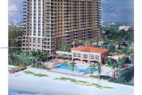 Condo à Hallandale Beach, Floride, 2 chambres  № 2036736