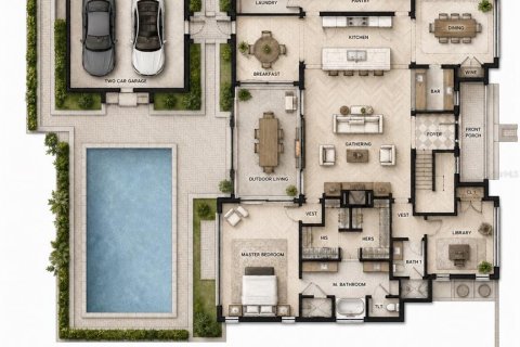 Villa ou maison à vendre à Winter Park, Floride: 6 chambres, 434.5 m2 № 2298104 - photo 9
