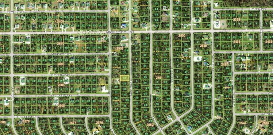 Terrain à Port Charlotte, Floride № 2235233