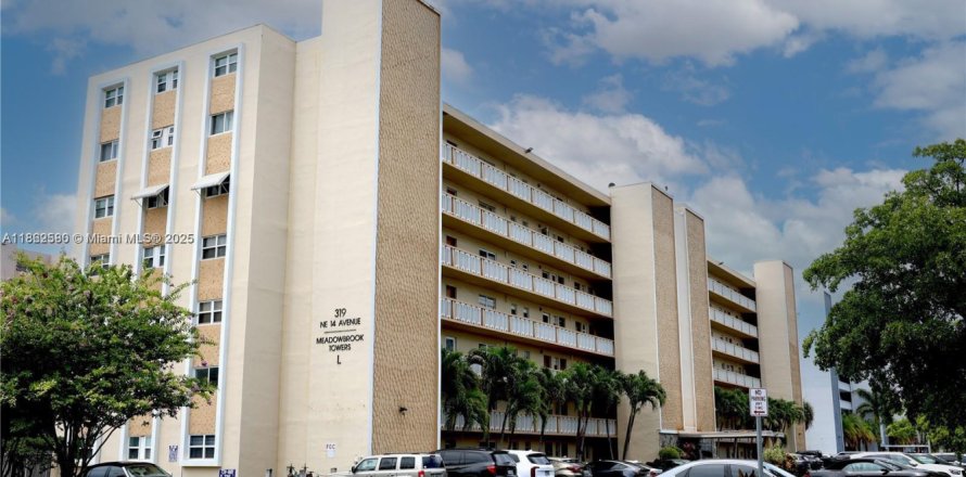 Condo in Hallandale Beach, Florida, 1 bedroom  № 2039027