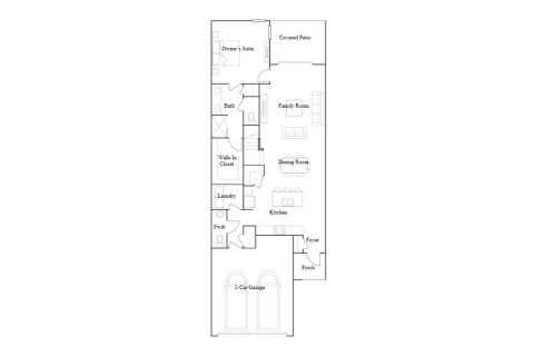 House floor plan «162SQM», 2 bedrooms in SOUTHSHORE BAY