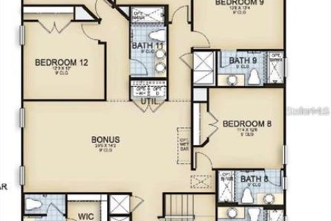 House in Kissimmee, Florida 12 bedrooms, 442.4 sq.m. № 1881432 - photo 4