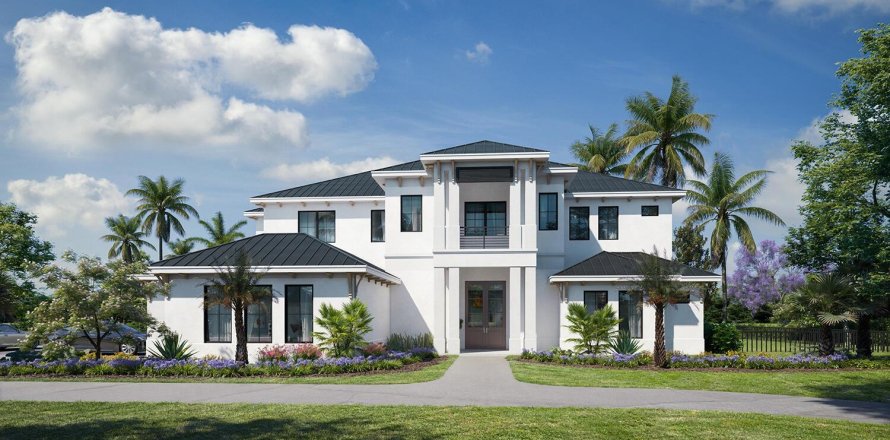 House in Wellington, Florida 5 bedrooms, 510.96 sq.m. № 2257174