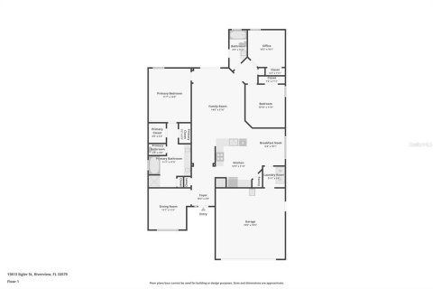 House in Riverview, Florida 3 bedrooms, 162.11 sq.m. № 1676022 - photo 3