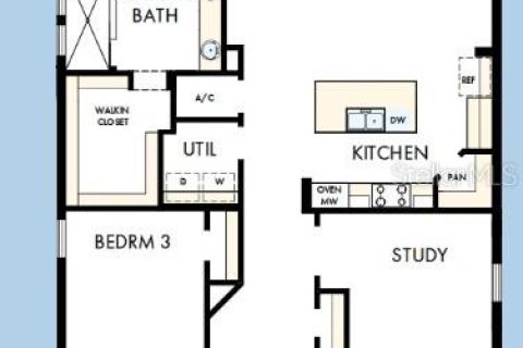 House in Parrish, Florida 3 bedrooms, 181.62 sq.m. № 2111427 - photo 3