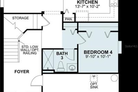House in Wesley Chapel, Florida 4 bedrooms, 199.09 sq.m. № 1916682 - photo 2