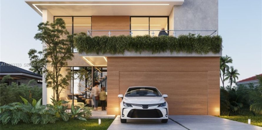 House in Miami, Florida 4 bedrooms, 290.32 sq.m. № 2005317