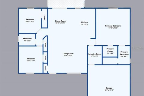 House in North Port, Florida 3 bedrooms, 132.57 sq.m. № 2391318 - photo 25