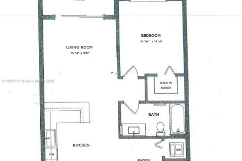 Снять в аренду квартиру в Майами-Гарденс, Флорида 1 спальня, 66.33м2, № 1892574 - фото 2