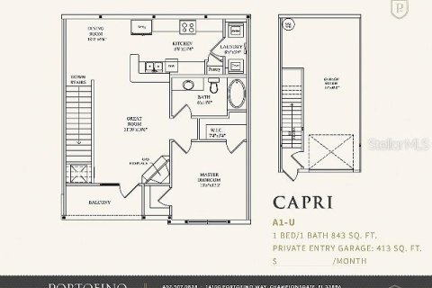 Apartamento en alquiler en Davenport, Florida, 1 dormitorio, 78.32 m2 № 1555508 - foto 9