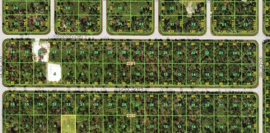 Land in Port Charlotte, Florida № 2165745