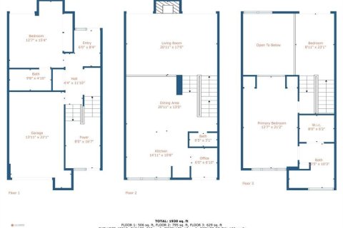 Townhouse in Fort Lauderdale, Florida 2 bedrooms, 206.8 sq.m. № 1174928 - photo 1