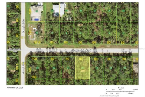 Terreno en Port Charlotte, Florida № 2195459