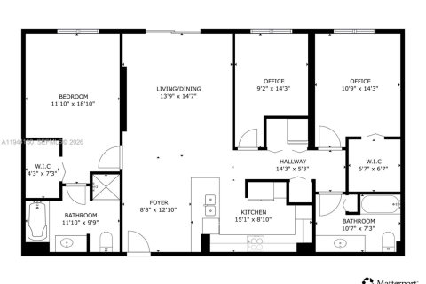 Copropriété à vendre à Coral Gables, Floride: 3 chambres, 124.21 m2 № 2001323 - photo 19