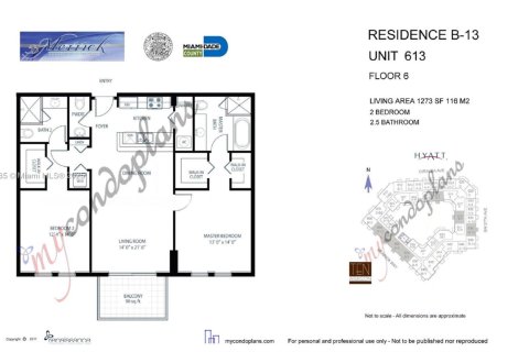 Condo in Coral Gables, Florida, 2 bedrooms  № 1868696 - photo 26