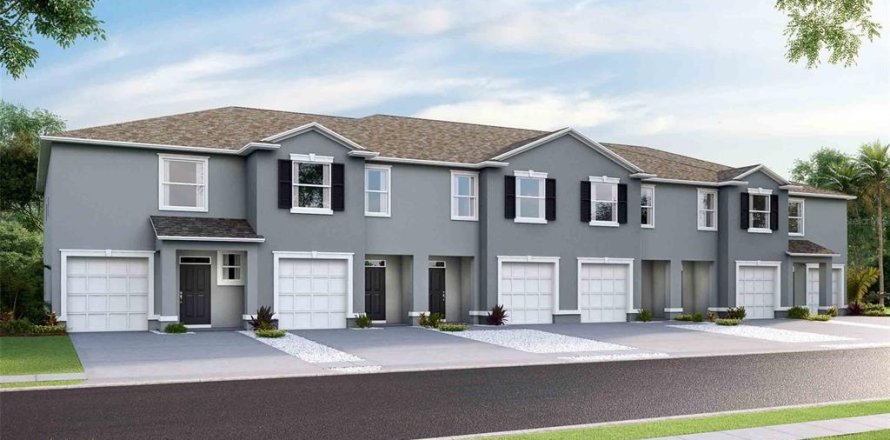 Townhouse in Wesley Chapel, Florida 3 bedrooms, 155.43 sq.m. № 1855645