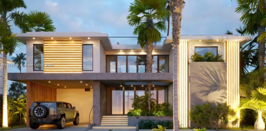 House in Miami Beach, Florida 5 bedrooms № 1928352