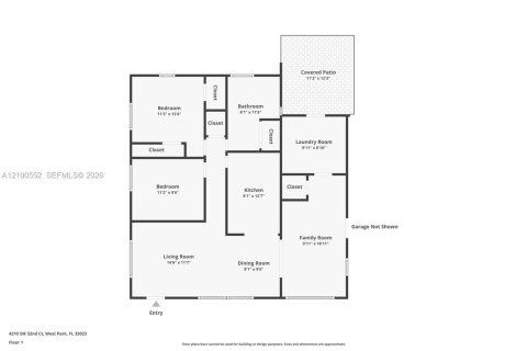 Casa en venta en West Park, Florida, 3 dormitorios, 104.42 m2 № 2401725 - foto 19