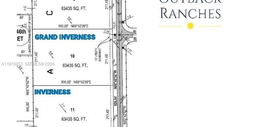 Земельный участок в Хомстед, Флорида № 2042443