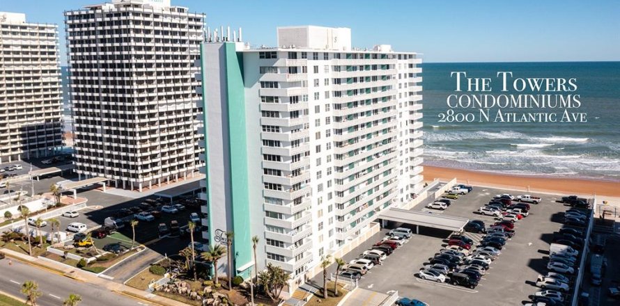 Condo in Daytona Beach, Florida, 1 bedroom № 1817555