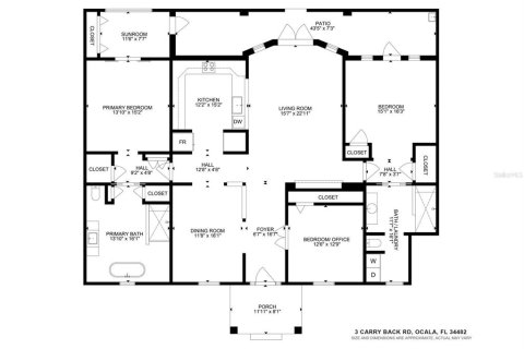 Villa ou maison à vendre à Ocala, Floride: 3 chambres, 222.87 m2 № 2403219 - photo 8