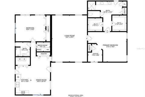 House in Fish Hawk, Florida 2 bedrooms, 198.53 sq.m. № 1736461 - photo 23